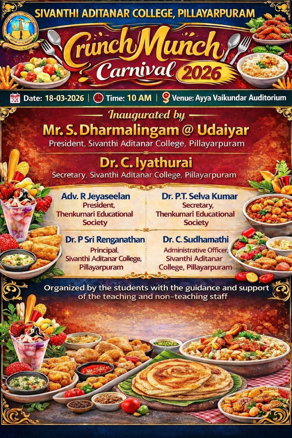 CRUNCH MUNCH CARNIVAL 2026