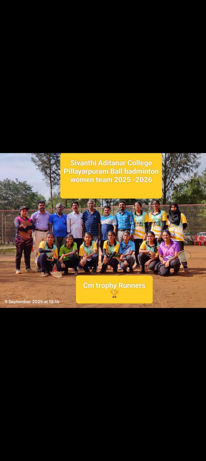BALL BADMINTION WOMEN TEAM 2025 -2026